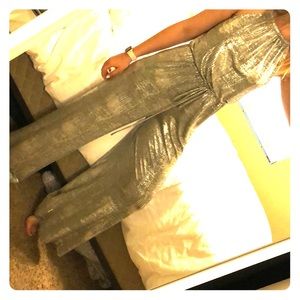 Vince Camuto Silver Jumpsuit
